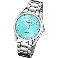 Festina Damenuhr Boyfriend F20622/D Armbanduhr Edelstahl silber UF20622/D