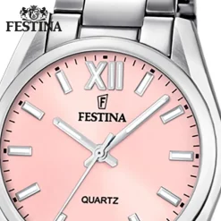 Festina Damenuhr Boyfriend F20622/2 Armbanduhr Edelstahl silber UF20622/2