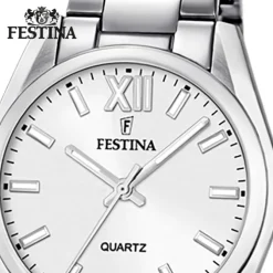 Festina Damenuhr Boyfriend F20622/1 Armbanduhr Edelstahl silber UF20622/1