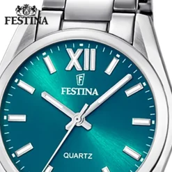 Festina Damenuhr Boyfriend F20622/C Armbanduhr Edelstahl silber UF20622/C