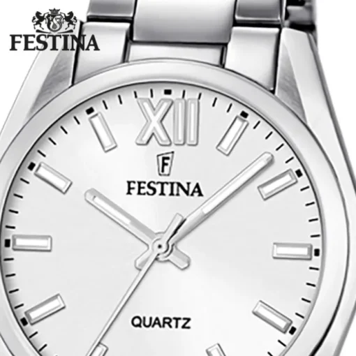 Festina Damenuhr Boyfriend F20622/1 Armbanduhr Edelstahl silber UF20622/1