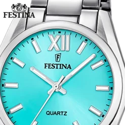 Festina Damenuhr Boyfriend F20622/D Armbanduhr Edelstahl silber UF20622/D