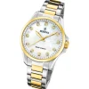 Festina Damenuhr Edelstahl silber gold Festina Solar Energy Solaruhr UF20655/1