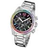 Festina Damenuhr Edelstahl silber Festina Boyfriend Armbanduhr UF20606/3