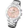 Festina Damenuhr Edelstahl silber Festina Boyfriend Armbanduhr UF20603/7