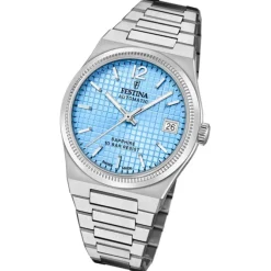 Festina Damenuhr Edelstahl silber Festina Swiss made Armbanduhr UF20029/2