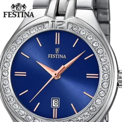 Festina Damenuhr Edelstahl silber Festina Mademoiselle Armbanduhr UF16867/5