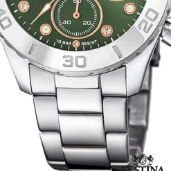 Festina Damenuhr Edelstahl silber Festina Boyfriend Armbanduhr UF20603/5