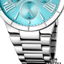 Festina Damenuhr Edelstahl silber Festina Boyfriend Armbanduhr UF16716/4