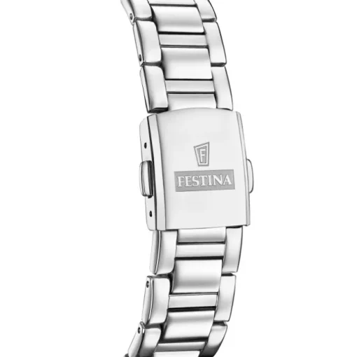Festina Damenuhr Edelstahl silber Festina Solar Energy Solaruhr UF20658/1