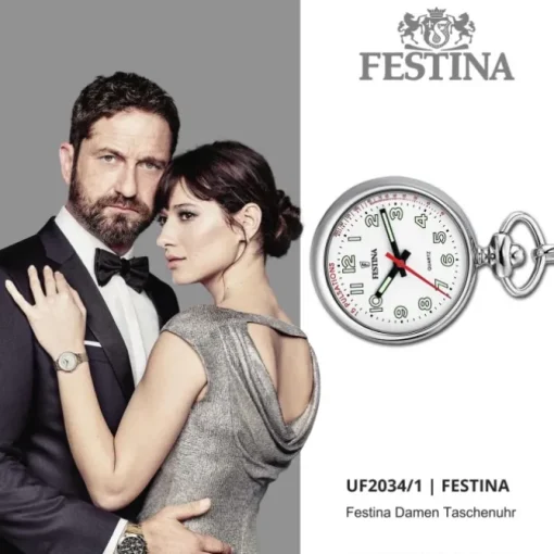 Festina Damenuhr Edelstahl silber Festina Taschenuhr Taschenuhr UF2034/1