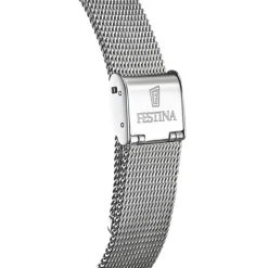 Festina Damenuhr Edelstahl silber Festina Swiss Made Armbanduhr UF20015/4