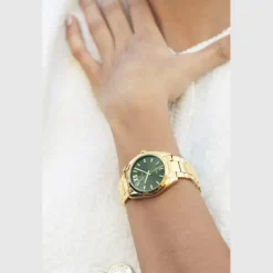 Festina Damenuhr Edelstahl gold Festina Boyfriend Armbanduhr UF20640/4