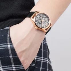 Festina Damenuhr Edelstahl schwarz Festina Automatik Armbanduhr UF20628/3