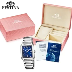 Festina Damenuhr Edelstahl silber Festina Trend Armbanduhr UF20679/3