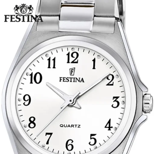 Festina Damenuhr Klassik F20553/1 Armbanduhr Edelstahl silber UF20553/1