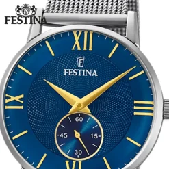 Festina Damenuhr Klassik F20572/3 Armbanduhr Edelstahl silber UF20572/3