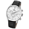 Festina Herren Armbanduhr Timeless Chronograph F20542/1 Leder schwarz UF20542/1