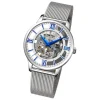 Festina Herren Armbanduhr Automatik F20534/1 Analog Edelstahl silber UF20534/1