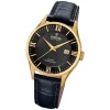 Festina Herren Armbanduhr Swiss Made F20010/4 Quarz Leder schwarz UF20010/4