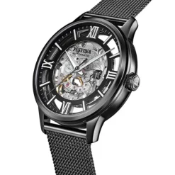 Festina Herren Armbanduhr Automatik F20535/1 Analog Edelstahl schwarz UF20535/1