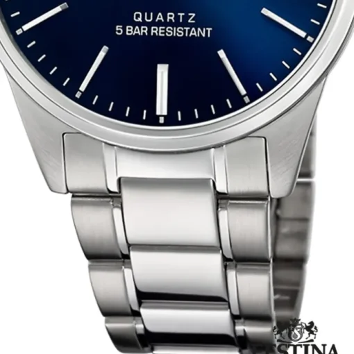 Festina Herren Armbanduhr Klassik F20511/3 Analog Edelstahl silber UF20511/3