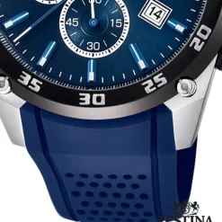 Festina Herren Armbanduhr The Originals F20330/2 Quarz PU blau UF20330/2