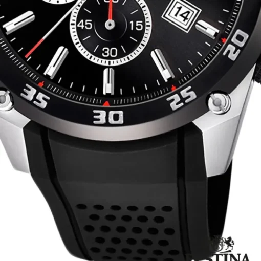 Festina Herren Armbanduhr The Originals F20330/5 Quarz PU schwarz UF20330/5
