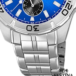 Festina Herren Armbanduhr Multifunktion F20445/4 Edelstahl silber UF20445/4