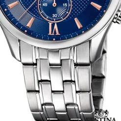Festina Herren Armbanduhr Retro F6854/6 Quarz Edelstahl silber UF6854/6