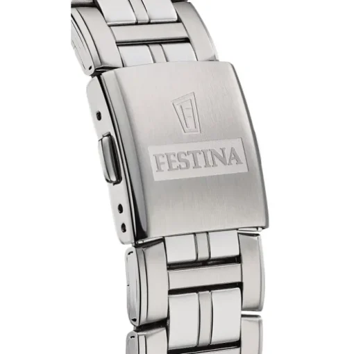 Festina Herren Armbanduhr Multifunktion F20445/1 Edelstahl silber UF20445/1