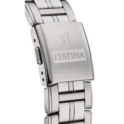 Festina Herren Armbanduhr Multifunktion F20445/4 Edelstahl silber UF20445/4