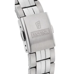 Festina Herren Armbanduhr Klassik F20425/1 Quarz Edelstahl silber UF20425/1