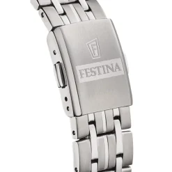 Festina Herren Armbanduhr Klassik F20466/3 Quarz Titan silber UF20466/3