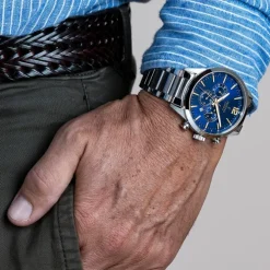 Festina Herren Armbanduhr Time Chronograph F20343/2 Edelstahl silber UF20343/2