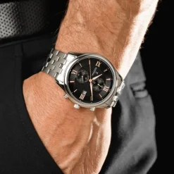 Festina Herren Armbanduhr Retro F6854/7 Quarz Edelstahl silber UF6854/7