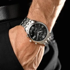 Festina Herren Armbanduhr Retro F6854/8 Quarz Edelstahl silber UF6854/8