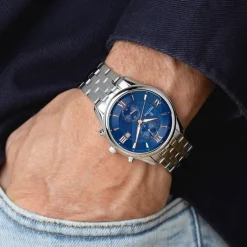 Festina Herren Armbanduhr Retro F6854/6 Quarz Edelstahl silber UF6854/6