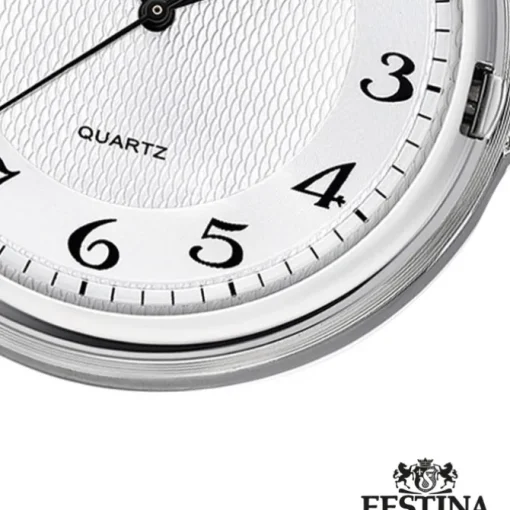 Festina Herren Taschenuhr mit Kette F2024/1 Quarz Analog Edelstahl UF2024/1