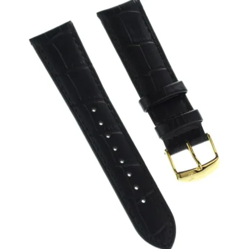 Festina Herren Uhrenarmband 22mm Leder-Band schwarz für Festina F16753 F16751 UFA16753/S