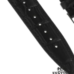 Festina Herren Uhrenarmband 21mm Leder-Band schwarz für Festina F16872 F16871 UFA16872/S