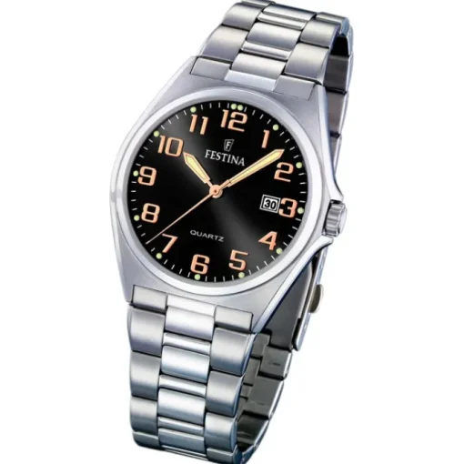 FESTINA Herren-Armbanduhr analog Quarz Edelstahl Klassik Uhr UF16374/8