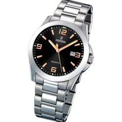 FESTINA Herren-Armbanduhr analog Quarz Edelstahl Klassik Uhr UF16376/6