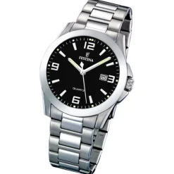 FESTINA Herren-Armbanduhr analog Quarz Edelstahl Klassik Uhr UF16376/4