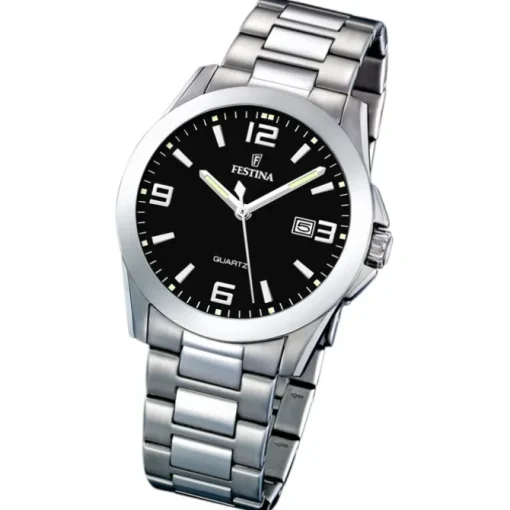 FESTINA Herren-Armbanduhr analog Quarz Edelstahl Klassik Uhr UF16376/4