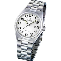 FESTINA Herren-Armbanduhr analog Quarz Edelstahl Klassik Uhr UF16374/9