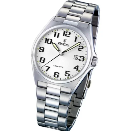 FESTINA Herren-Armbanduhr analog Quarz Edelstahl Klassik Uhr UF16374/9
