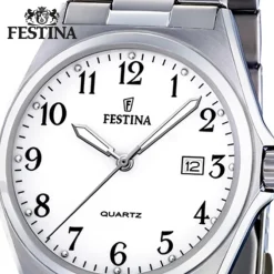 FESTINA Herren-Armbanduhr analog Quarz Edelstahl Klassik Uhr UF16374/1