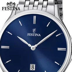 FESTINA Herren-Armbanduhr analog Klassik Quarz Edelstahl UF16744/3