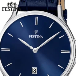 FESTINA Herren-Armbanduhr Klassik analog Quarz Leder UF16745/3
